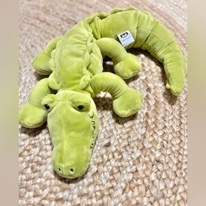 Jellycat Lime Green Plush Alligator